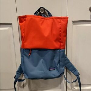 Patagonia  Roll-Top Pack 30L Blue Orange NWOT